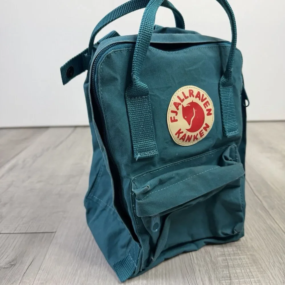 Teal Kånken Mini Backpack